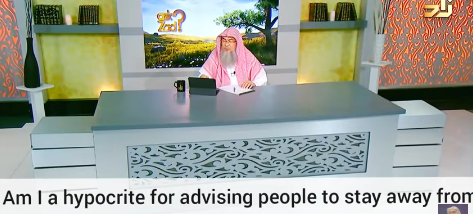 Am I hypocrite & punished for advising others to stay away from sins & commit them myself