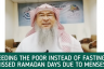 Feeding the poor instead of fasting missed Ramadan days due to menses?