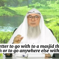 Better to go to masjid that teaches innovation or go hang out with friends instead?