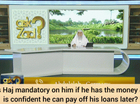 I have loan but can pay off in 5 years I have money for hajj Is hajj mandatory on me