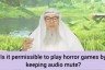 Can we play horror games by keeping the audio on mute 🔇 #Assim