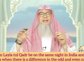 How can Laylatul Qadr be on same night in India & Saudi (Odd & Even nights) #assim