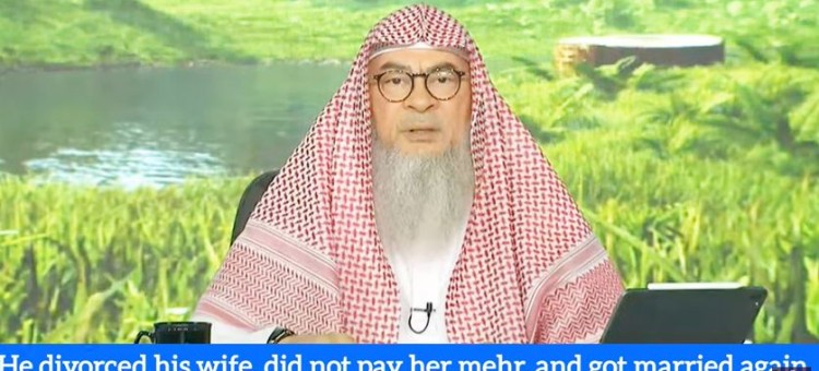 He divorced his wife (late brother's wife), didn't pay mahr, got married again, his sis cut off ties