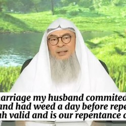 Did Zina, Weed day before nikah, is repentance & nikah valid? OCD about nikah