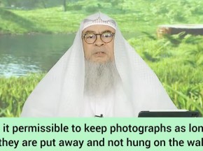 Can we keep photographs as long as we don't hang them on walls #Assim
