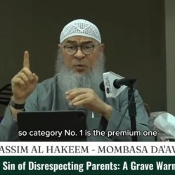 The sin of disrespecting parents: A grave warning!