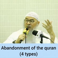 Abandoning the Quran (4 types)