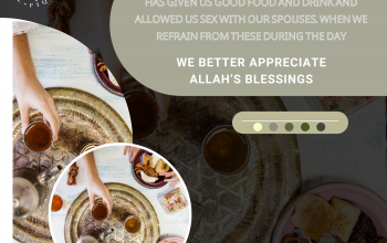 ​Fasting reminds us of Allah’s favours