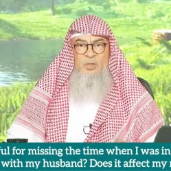 If I miss good times I had during haram relationship with husband, sinful? Does it affect repentance