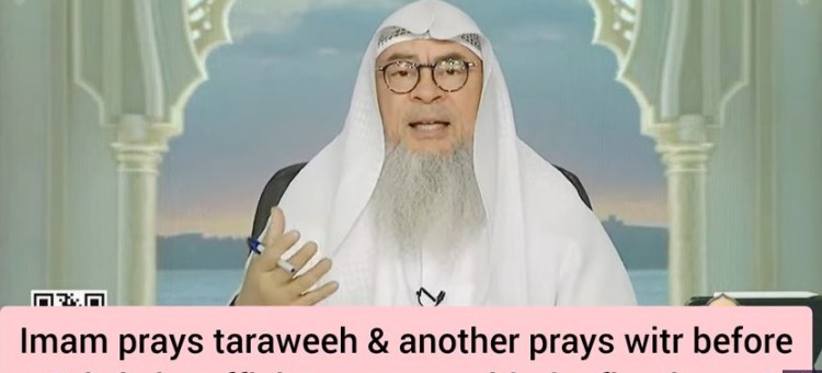 Two imams lead taraweeh & witr, is it sufficient to pray only taraweeh with 1st imam