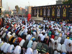 The Eid prayer