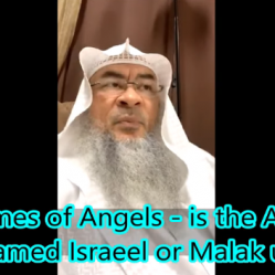 The Names of Angels : Is the name of Angel of Death Israeel or Malak ul Maut?