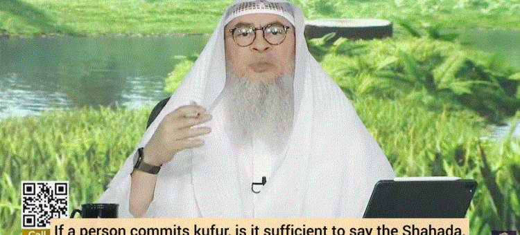 If a person commits kufr is it sufficient to say shahada, make ghusl, wudu to be able to pray?