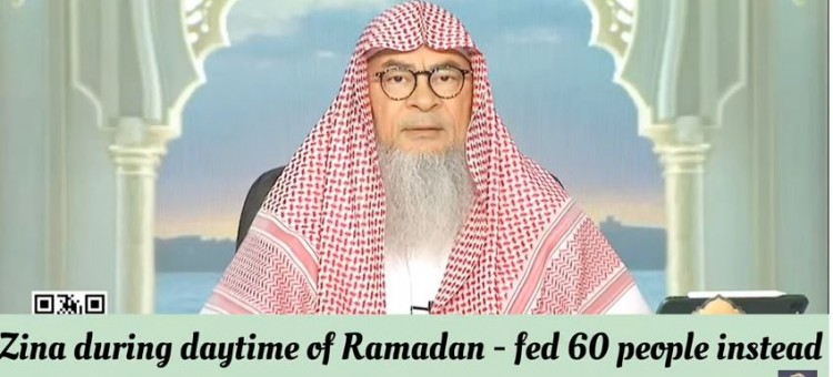 Zina during daytime of Ramadan - fed 60 people instead of fasting 60 days as expiation, valid?