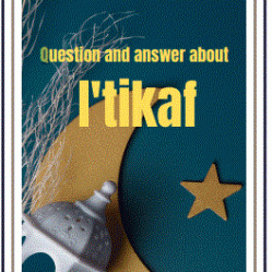 Question and answer about I'tikaf