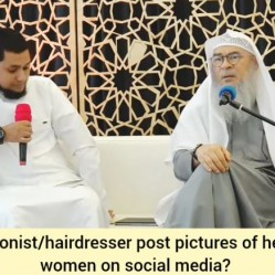 Can Makeup Artist Hairdresser Saloonist post pictures of her work on clients (women) on social media